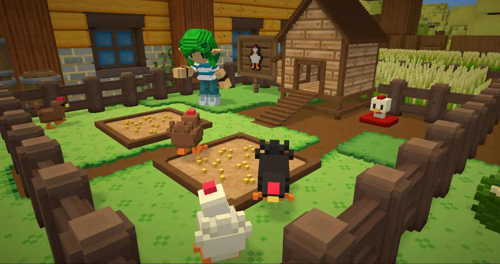 Staxel — игровой экран