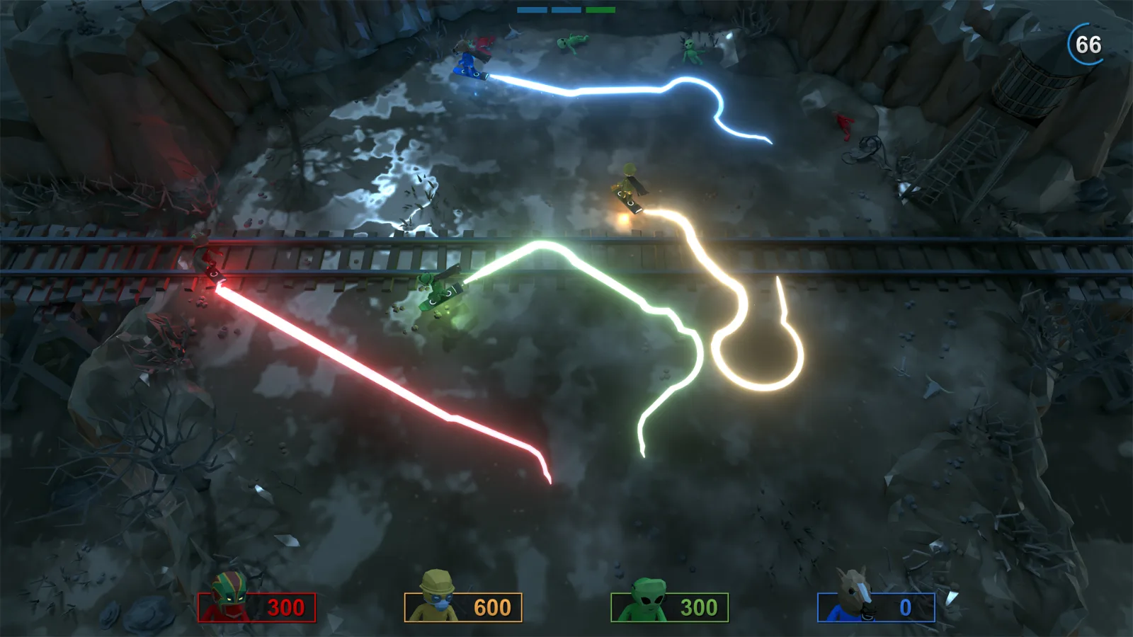 PummelParty — игровой экран