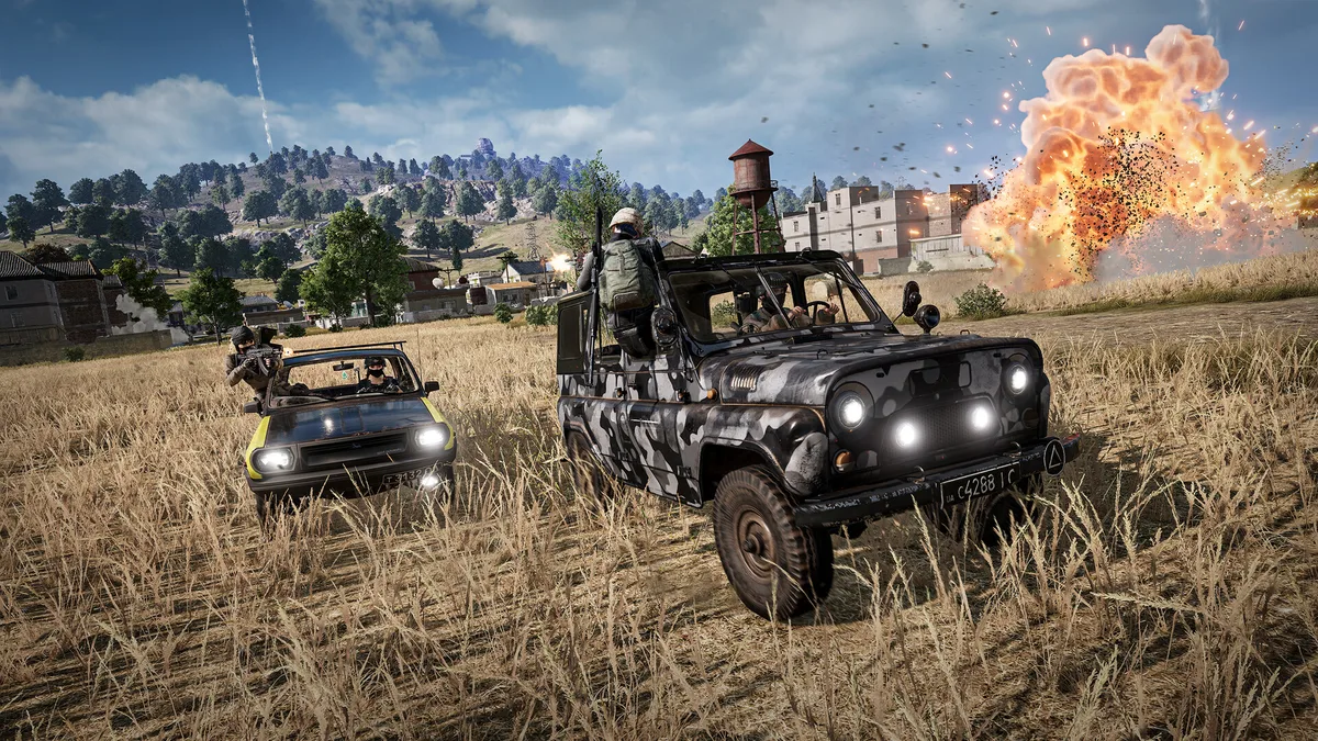 PUBG — игровой экран