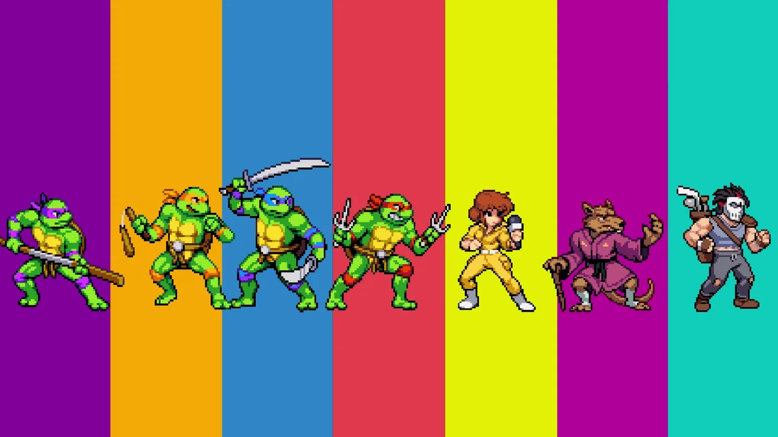 TeenageMutantNinjaTurtlesShreddersRevenge — игровой экран