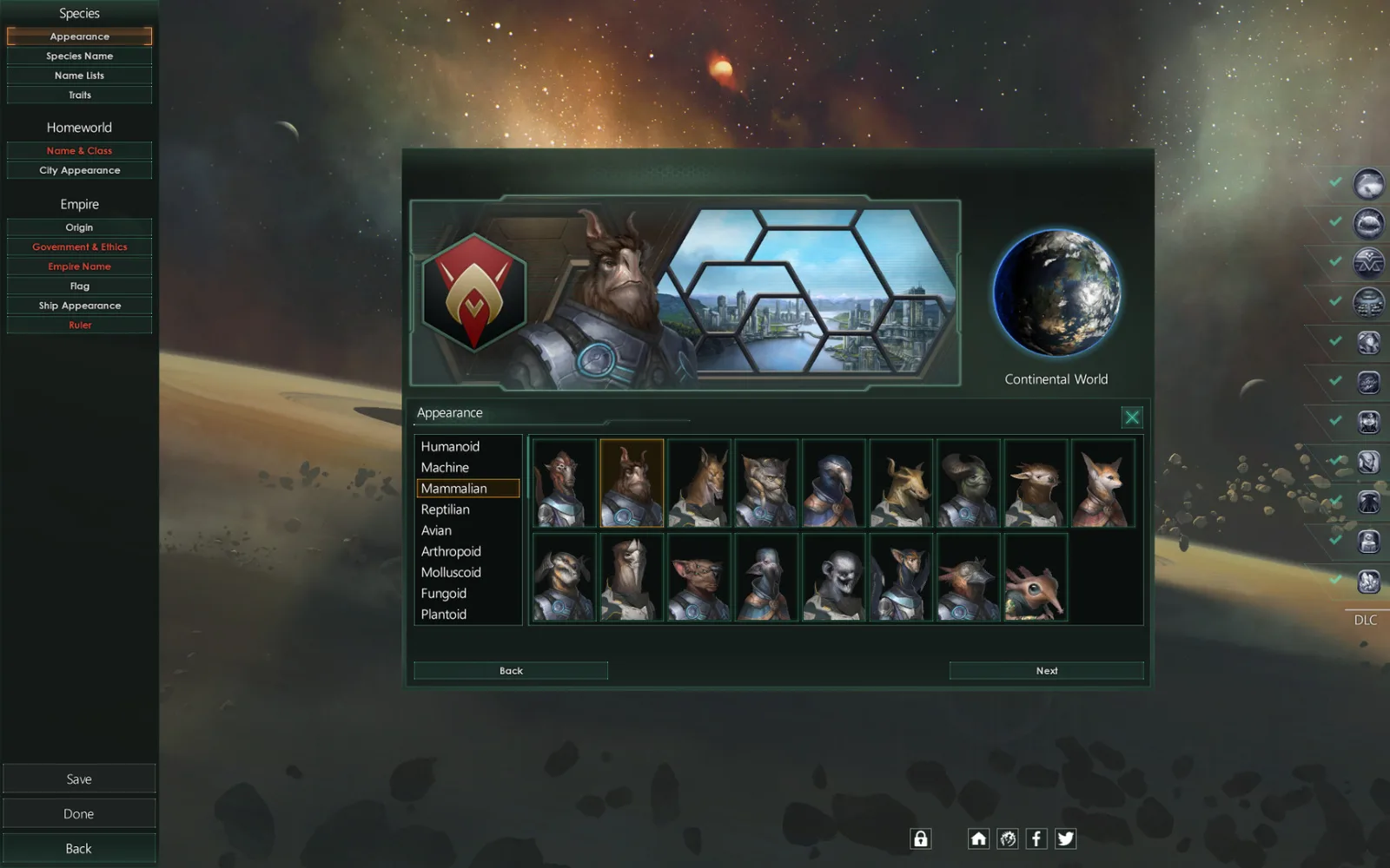 Stellaris — игровой экран