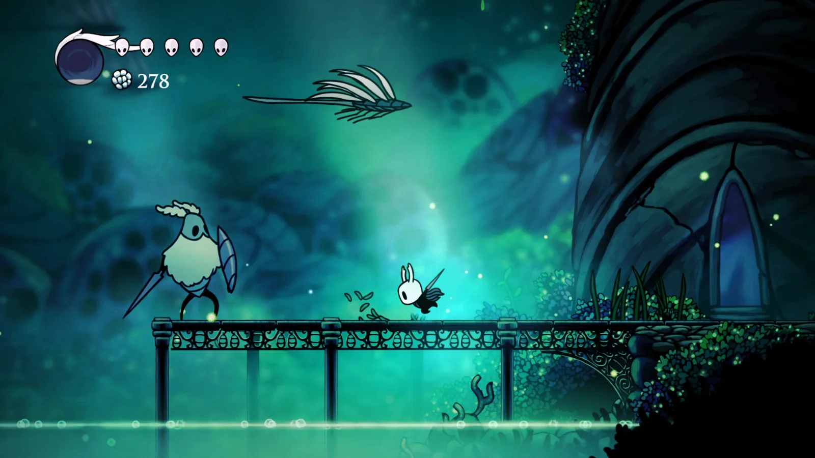 Hollow Knight — игровой экран