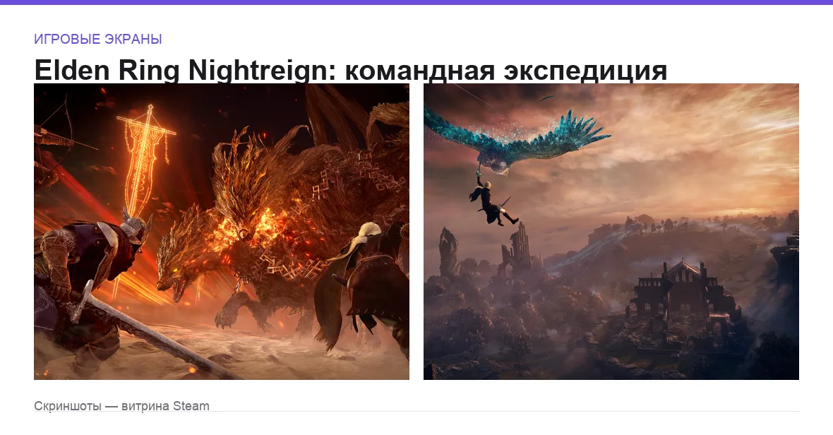 Nightreign — игровые экраны