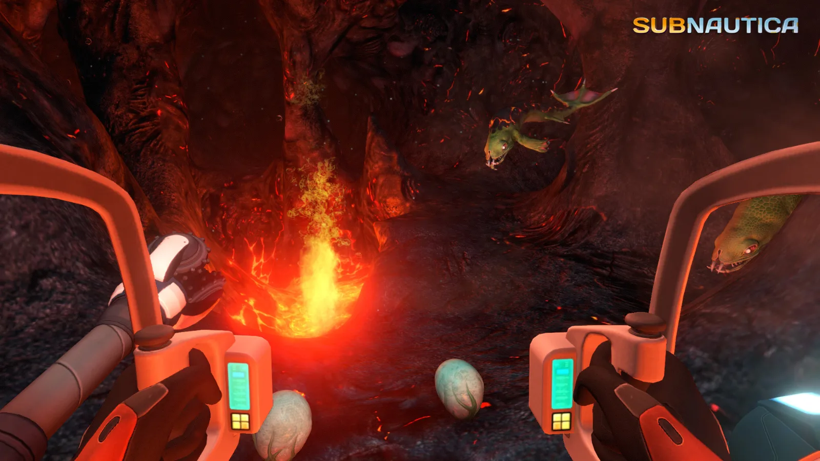 Subnautica — игровой экран