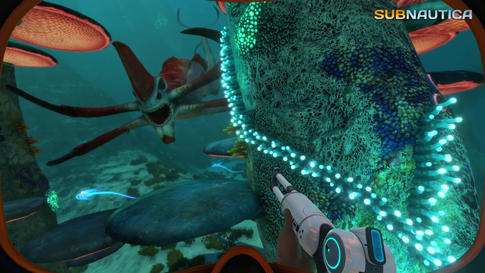 Subnautica — игровой экран