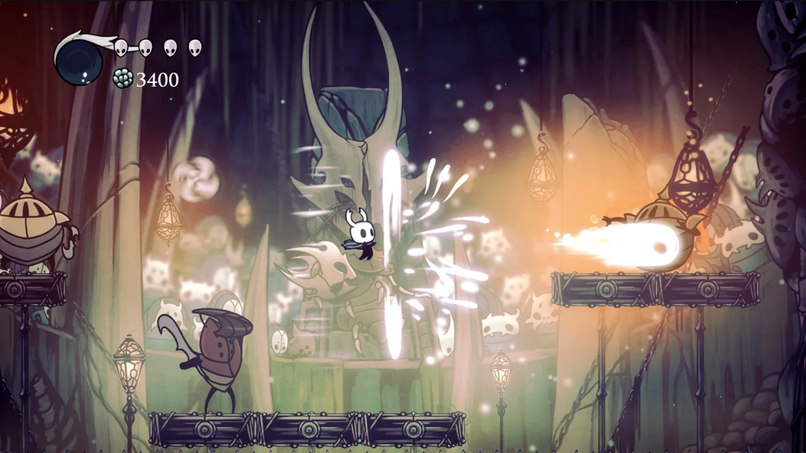 Hollow Knight — игровой экран
