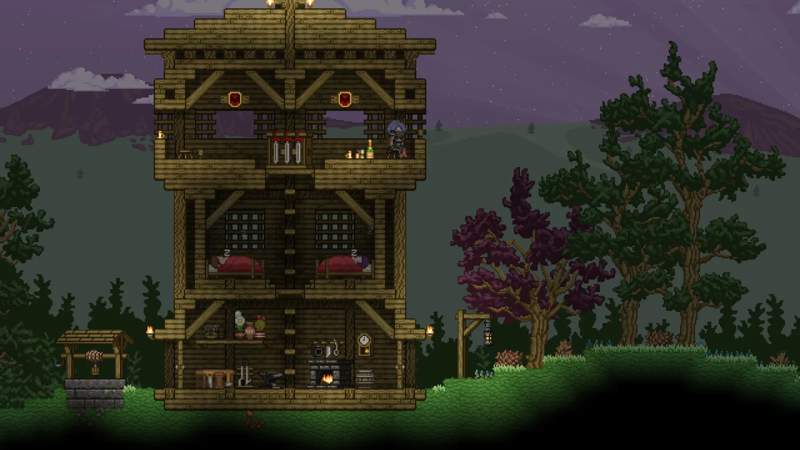 Starbound — игровой экран