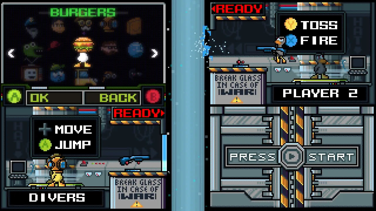DuckGame — игровой экран