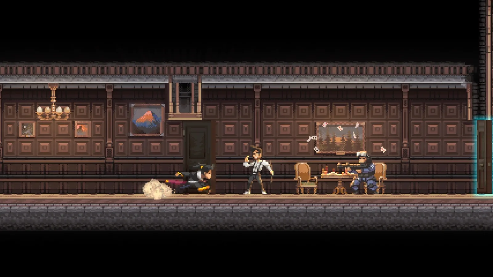 Katana ZERO — игровой экран