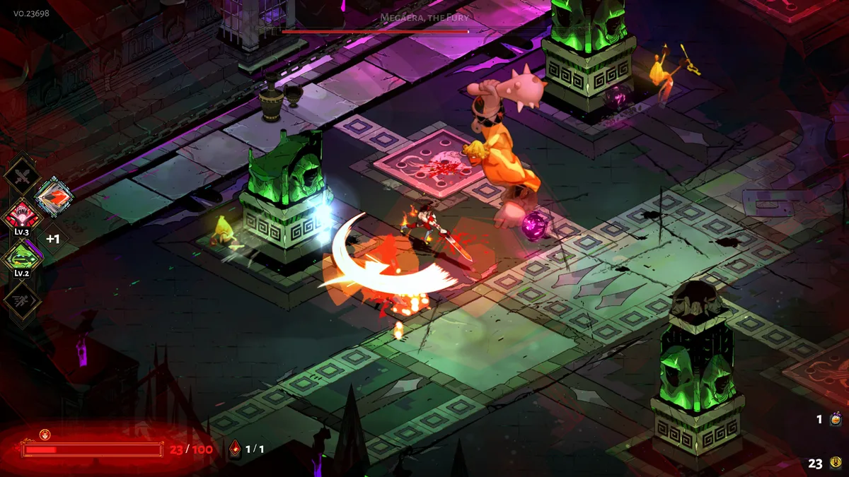 Hades — игровой экран