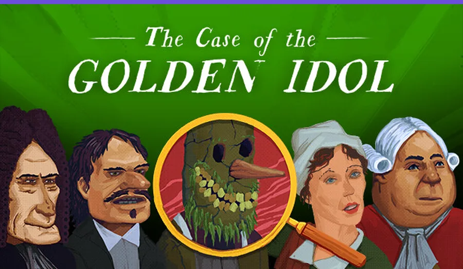 The Case of the Golden Idol — витринное изображение
