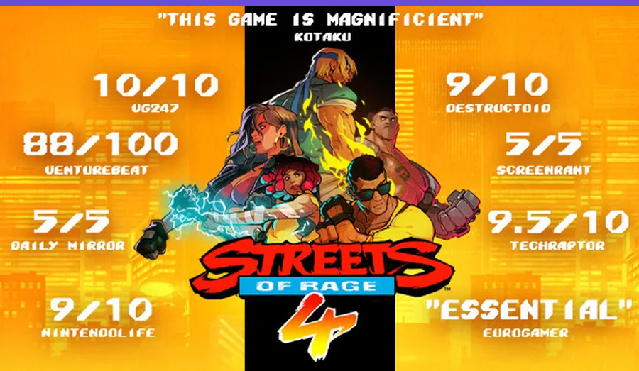 Streets of Rage 4 — витринное изображение