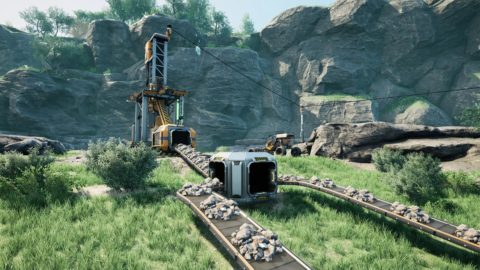 Satisfactory — игровой экран