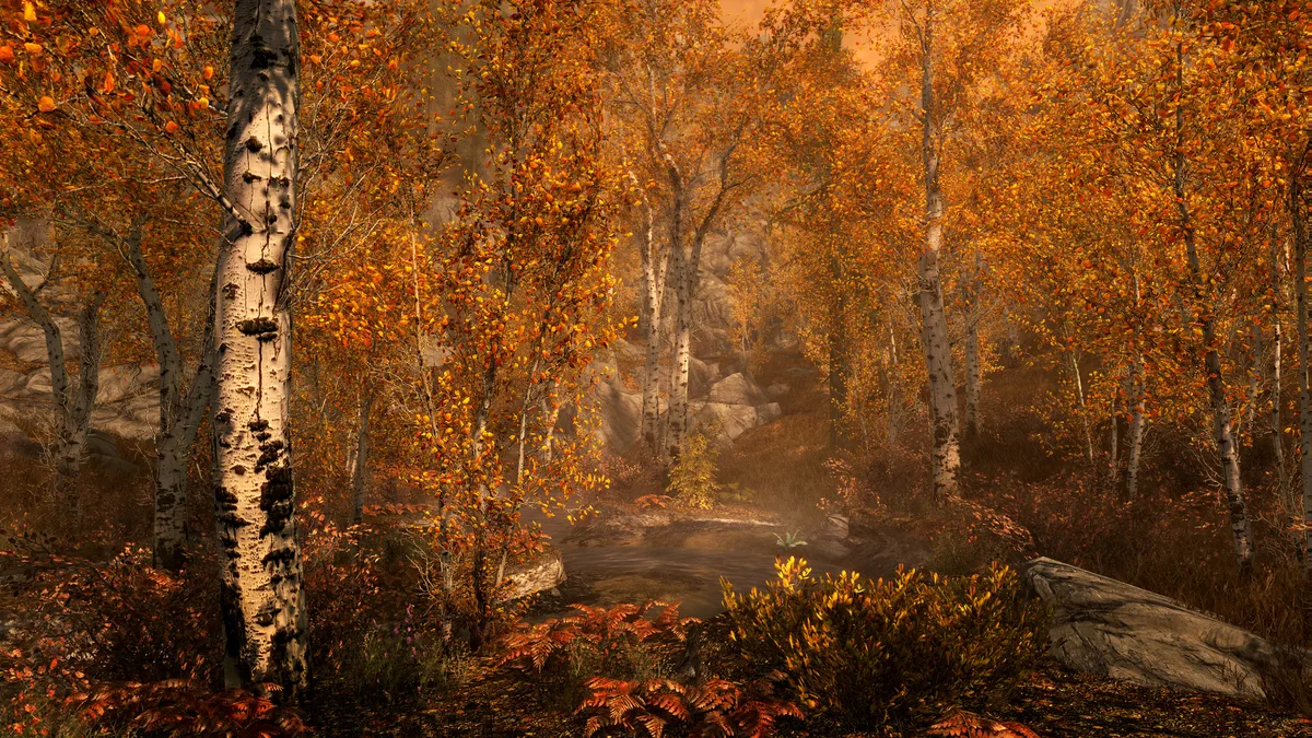 Skyrim Special Edition — игровой экран