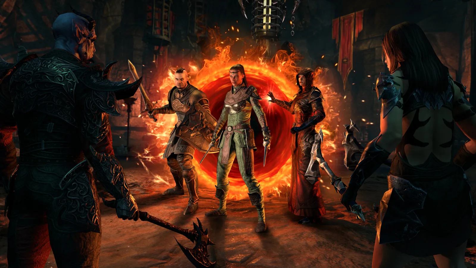 The Elder Scrolls Online — игровой экран