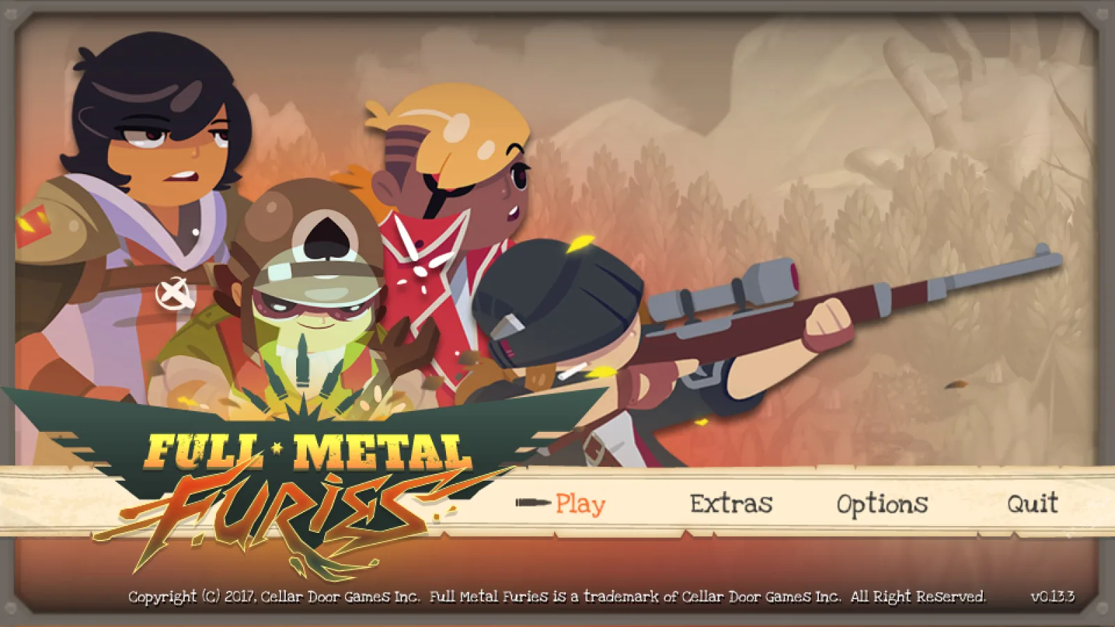 FullMetalFuries — игровой экран