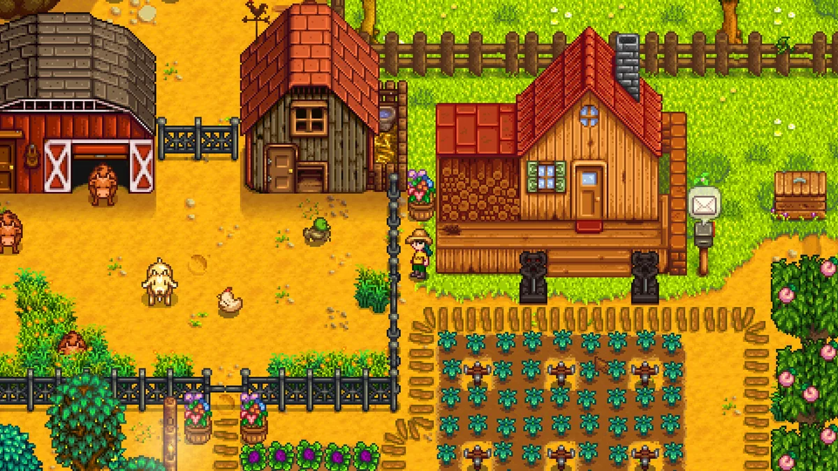 Stardew Valley — игровой экран