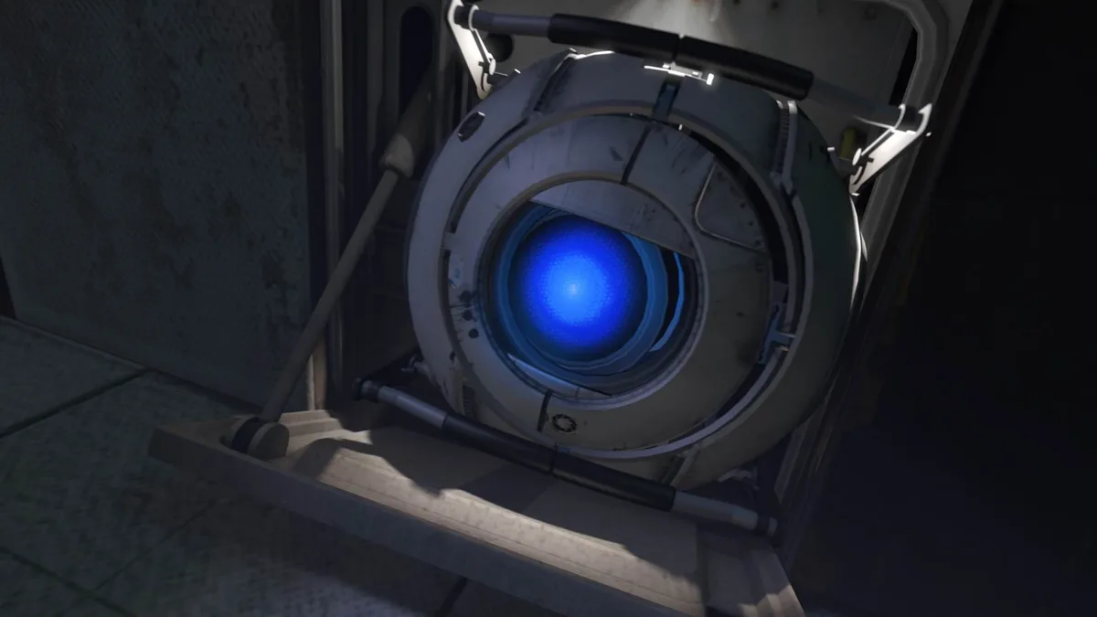 Portal 2 — игровой экран