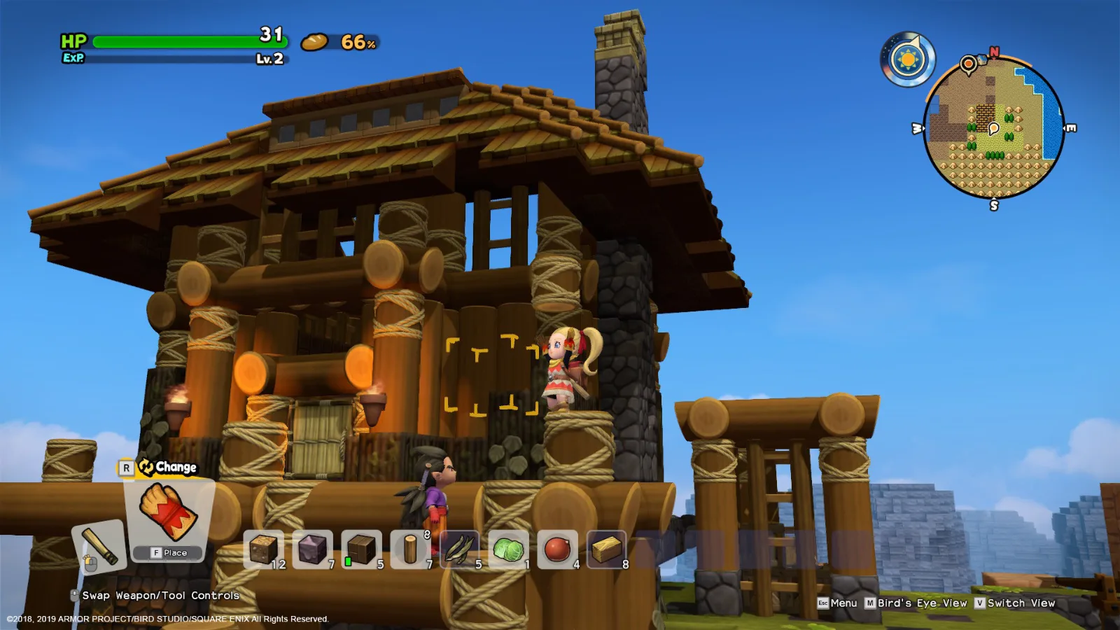DragonQuestBuilders2 — игровой экран
