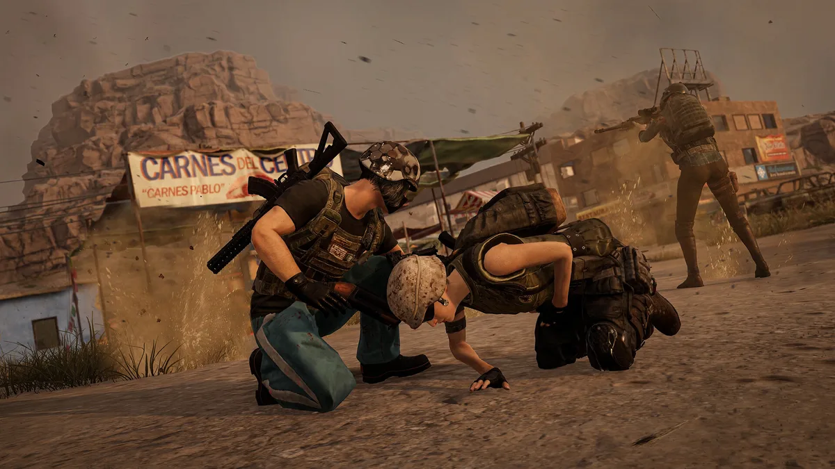 PUBG — игровой экран