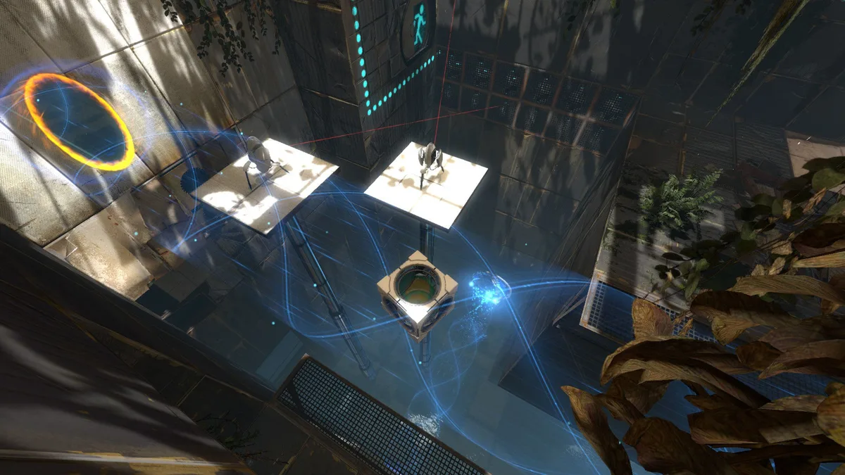 Portal 2 — игровой экран