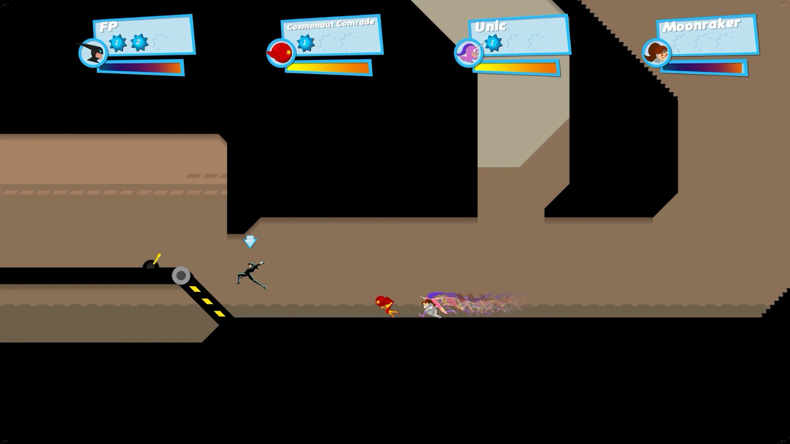 SpeedRunners — игровой экран