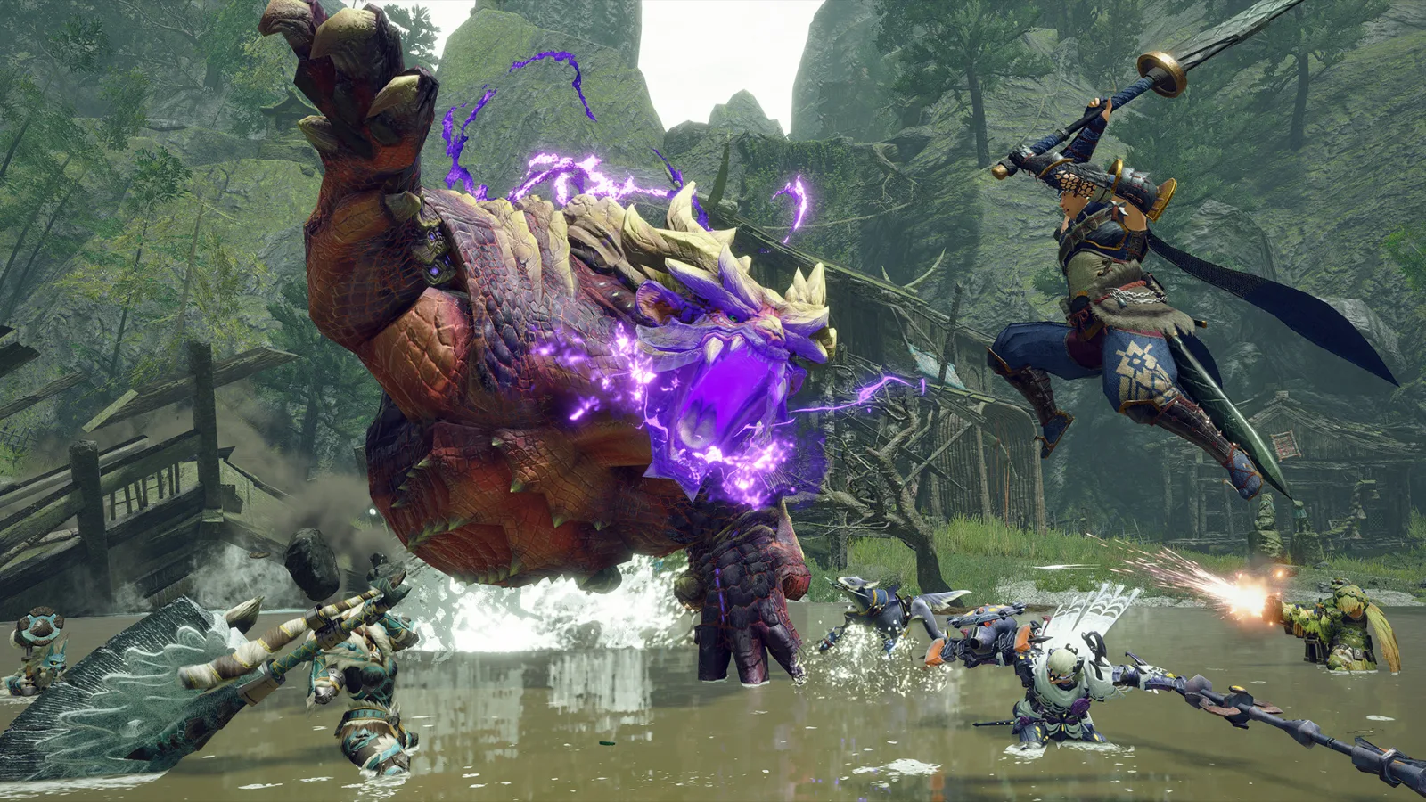 MonsterHunterRise — игровой экран