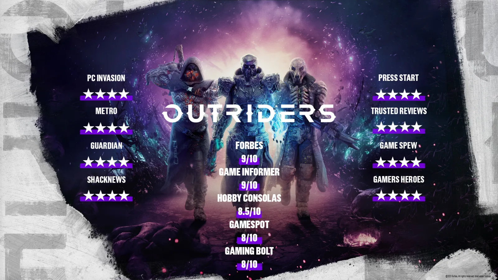 OUTRIDERS — игровой экран
