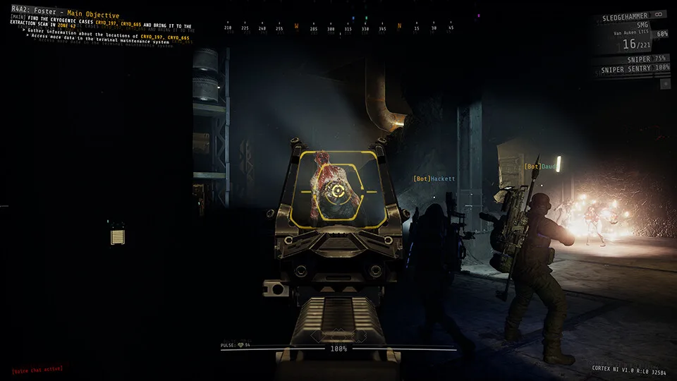 GTFO — игровой экран